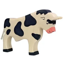 HOLZTIGER Stier, schwarz