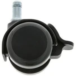 MS Beschläge Möbelrolle Transportrolle Stift 11mm Gummirolle Bürostuhl Mit Bremse Stück