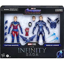 Marvel Captain Rescue Armor Figuren 15 cm (2er Set)