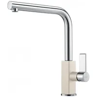 FRANKE Küchenarmatur Bi-Chrom/Kaffee Hochdruck Festauslauf L-Form 115.0392.335