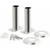 Edelstahl Poolleiter Halterung Ø 40 Mm Montageset Für Pool Leiter Mit Flanschrohr - Zelsius