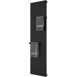 Azur Badheizkörper Molly 1820 x 452 mm 671 W schwarz Mittenanschluss