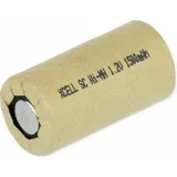 XCell NiMH-Sub-C-Zelle-Akku 1,2V-/1500mAh, Pappmantel 41,5x22,2 mm
