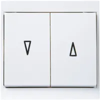 Kopp Jalousieschalter Malta arktisweiß,