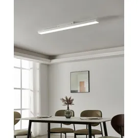 EGLO Connect LED Deckenleuchte Turcona-Z weiß 120 x 10 cm dimmbar, ww-kw
