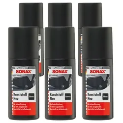 Sonax 6x 100ml Kunststoff Neu Schwarz [Hersteller-Nr. 04091000]