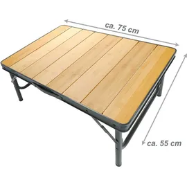 Camp Active Campingtisch Klapptisch Braun