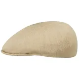 Kangol Flat Cap (1-St) Schirmmütze mit Schirm beige M (56-57 cm)