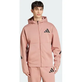 Adidas New Z.N.E. Zip-Hoodie Warm Clay XS