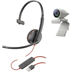 Poly Studio P5 Web-Kamera inkl. Blackwire 3210 Headset