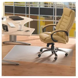 FLOORTEX Bodenschutzmatte 134x115 cm, rechteckig, für Hartboden transparent,