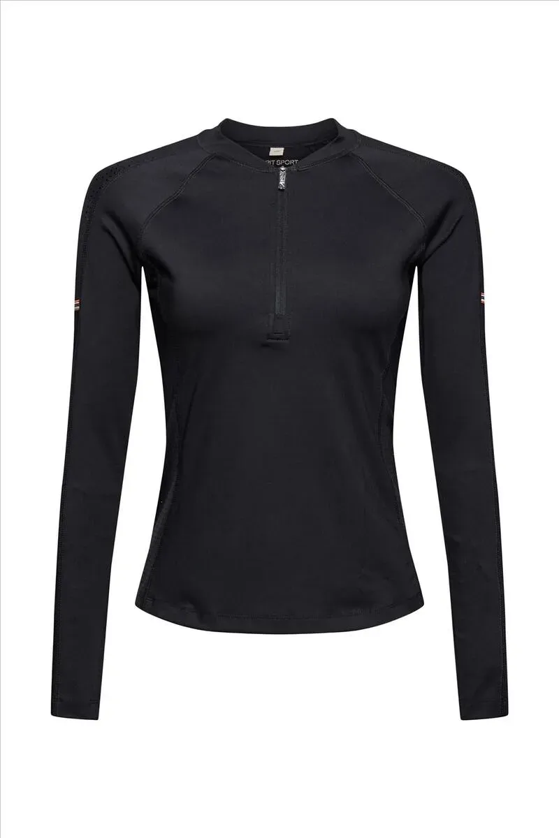 Esprit Funktions-Longsleeve mit Zipper