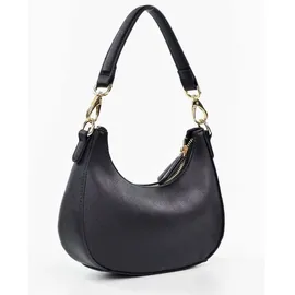 Valentino Zero Re Schultertasche Kunstleder Schwarz
