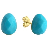 Jamelli Paar Ohrstecker 925/- Sterling Silber gelb