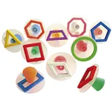 Eduplay 220033 Riesenstempel Geo Outline, 10-er Set