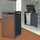 ML-Design Mülltonnenbox 1er für 1 Tonne 240L 68x80x116,3 cm, Anthrazit-Rostoptik, abschließbar