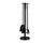 Relaxdays Kaminbesteck modern Edelstahl, Stahl, Gusseisen 0,57 m 4-teilig Schwarz