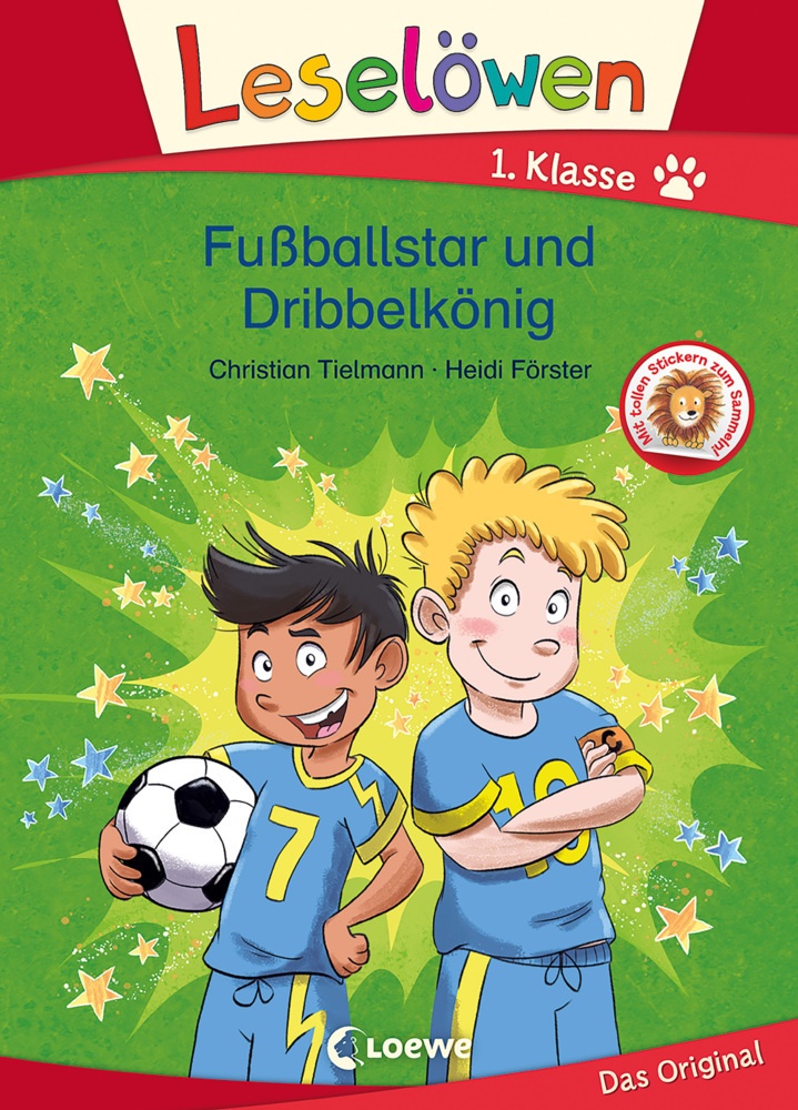 Leselöwen 1. Klasse - Fußballstar Und Dribbelkönig - Christian Tielmann  Gebunden