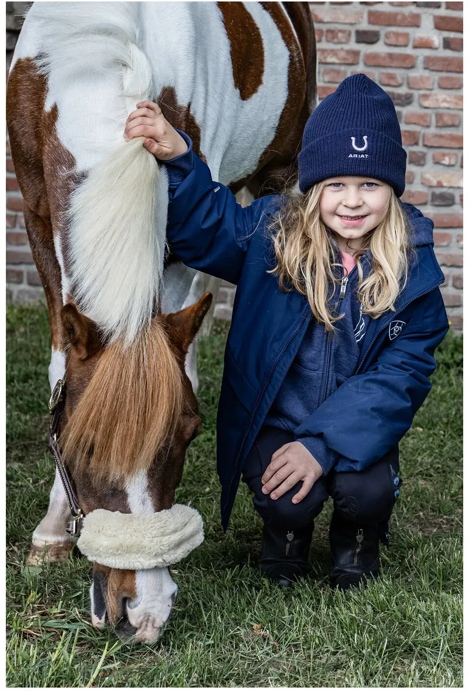 ARIAT Stable Jacket 2.0, für Kinder und Jugendliche navy S / 128