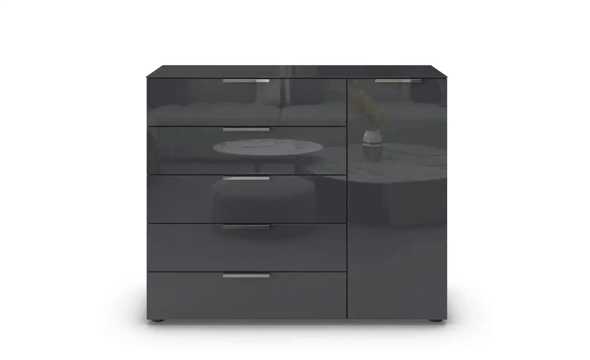 Sideboard   ¦ schwarz ¦ Maße (cm): B: 120 H: 99
