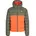 Steppjacke in Orange Khaki Gr M
