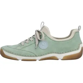 Rieker 55950 Damen Slipper Grün 43