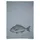 17;30 Hamburg 17;30 HOME Geschirrtuch 100% Baumwolle, Fisch umweltfreundlich, grau-braun, 50x70 cm