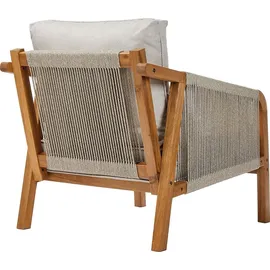 BUTLERS Rope Island Outdoor Sessel 80 x 70 x 69 cm braun
