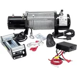 HP Autozubehör, Seilzug + Werkstattkran, Motor-Seilwinde Profi, 13.000 kg mit Funkfernbedienung