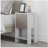 Decortie Nachtschrank Ema 30 x 55 x 30 cm Beige