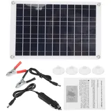 BOROCO Tragbares Solarzellen-Panel 100W Monokristallin 12/24V USB-Ausgang für PKW-Anhänger Yacht, Solarzellenmodul, USB-Mini-Solarpanel