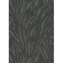 Fashion for walls Vliestapete Sansibar 53 cm x 10 m schwarz 10371-15