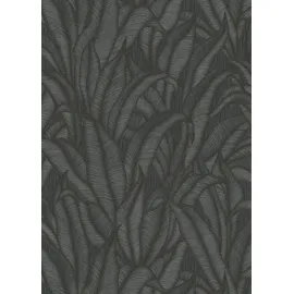 Fashion for walls Vliestapete Sansibar 53 cm x 10 m schwarz 10371-15