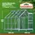 Gardebruk Frühbeet Aluminium Grau HKP 4 mm 3,6 m2
