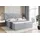 altdecor BOXBETT mit H4-Matratze und Lattenrost - NOEL - 160x200 Hellgrau
