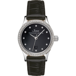 Sinn Damenuhren 456 TW70 WG 456.030 - schwarz - 28mm