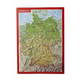 georelief Vertriebs GbR Reliefpostkarte Deutschland
