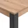 CaliCosy Tolosa 150 x 75 x 80 cm Eiche braun/schwarz