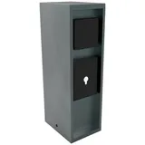 Bold Gartensteckdose 3fach Anthrazit 2 St.