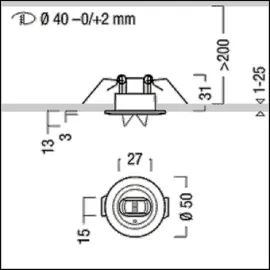 zumtobel Group LED-Sicherheitsleuchte RESCLITE P #42932985