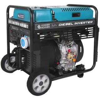 Könner & Söhnen Diesel-Inverter-Generator KS 9500iDЕ ATSR