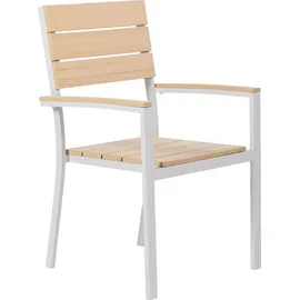 Beliani Como Set 7-tlg. Beige/Weiß