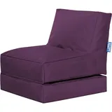 Sitting Point Twist Scuba aubergine