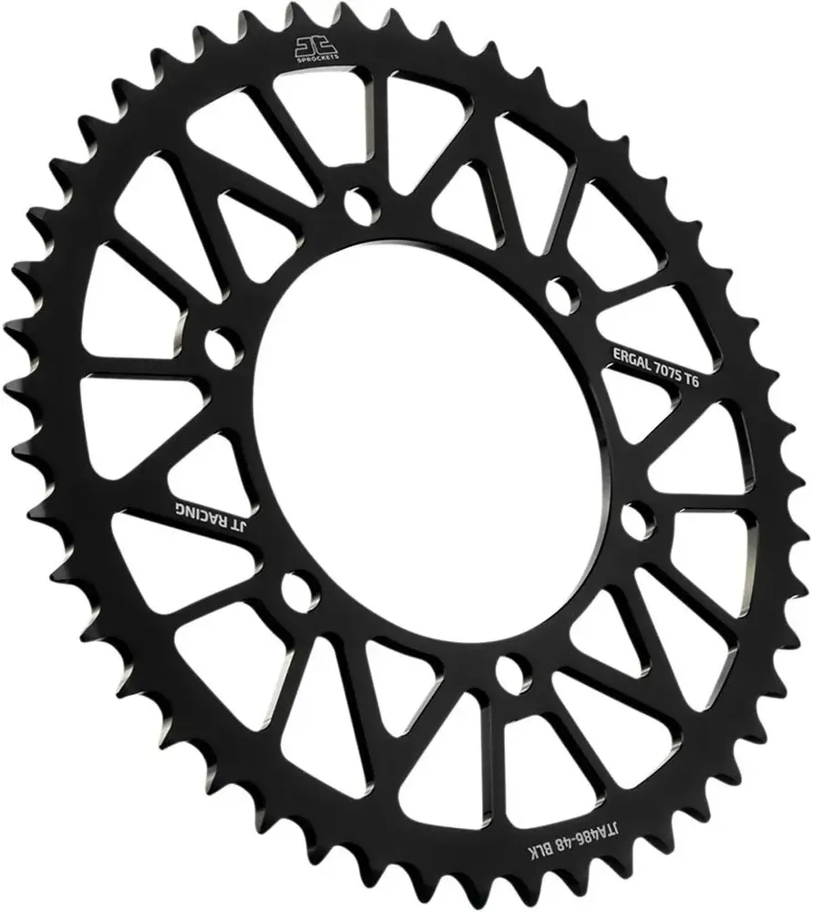 Jt Sprockets Yamaha/kawasaki Jta486.48blk Aluminium Hinterradritzel - Black - 48t