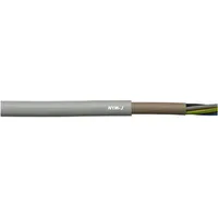 Lapp Lapp, Kabelleitung, 10 Meter 1600003 NYM-J Stromkabel 7G1,5 mm2 I Normleitung mit grün-gelbem Schutzleiter für Inne (10 m)