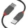 Lindy USB-A 5,00 m Schwarz