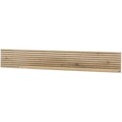 Furn.Design Wandboard in Evoke Eiche Wohn- und Esszimmer Wandregal 150 cm Merced