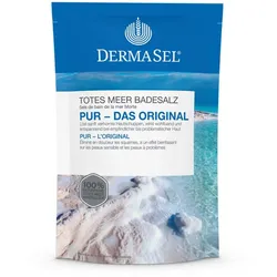 DERMASEL Totes Meer Badesalz Pur 500 g Salz