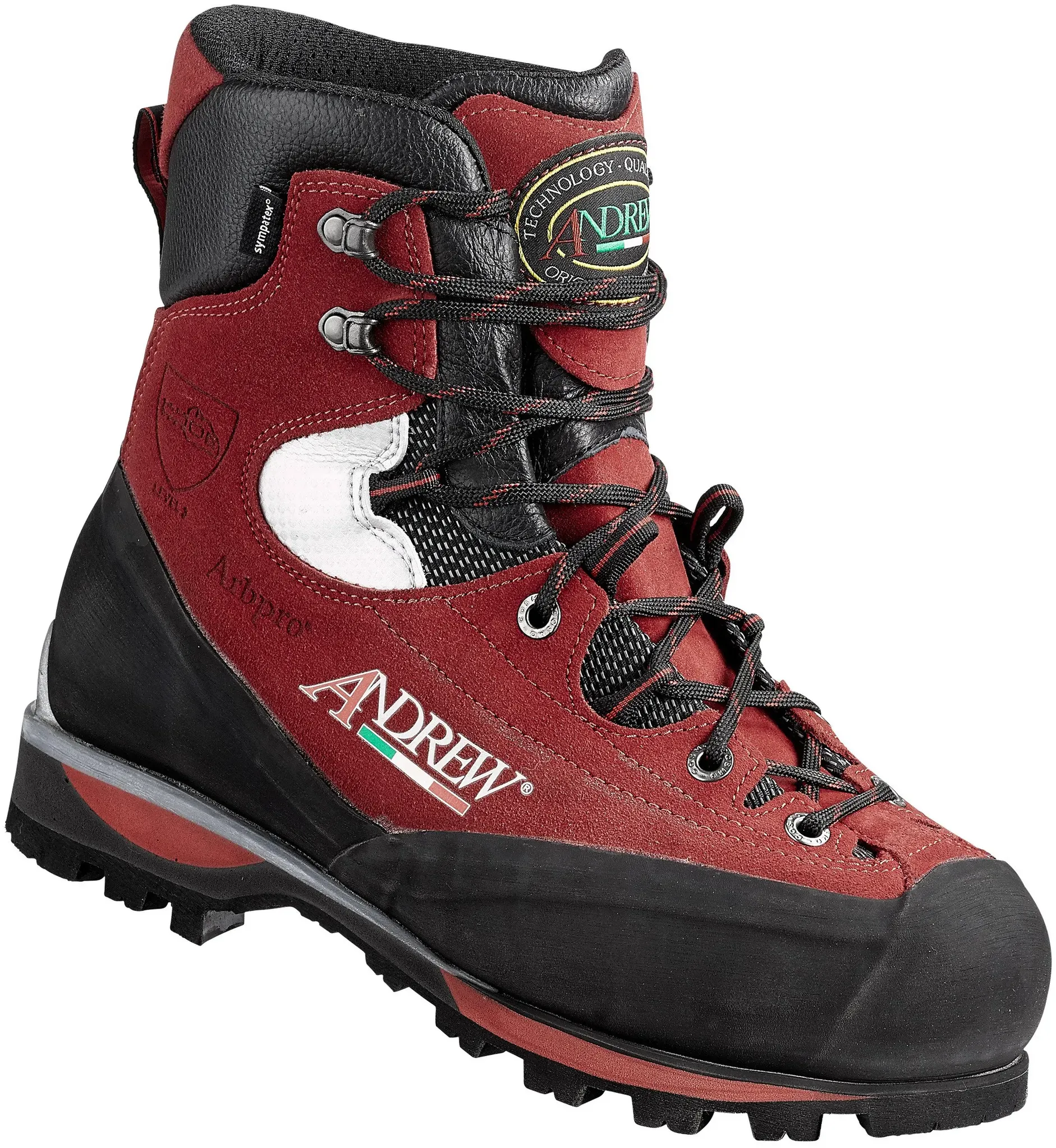 Arbpro Schnittschutzstiefel Cervino Wood TG, rot, 43