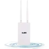 4G LTE Router KuWFi 150 Mbps WLAN Router Mobiler Wireless WiFi Router LTE Modem CAT4 mit SIM-Kartensteckplatz Funktioniert mit IP-Kamera oder externer WLAN-Abdeckung, fur Telekom Vodafone O2 SIM-Karte